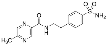 4-[β-(5-Methylpyrazinyl-2-carboxamido)ethyl]benzenesulfonamide