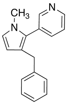 N-Methyl-2-(3-pyridyl)-3-benzyl-pyrrole