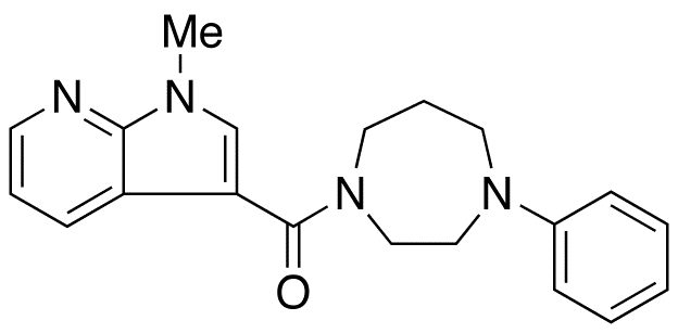 1-Methylpyrrolo[2,3-β]pyridine-3-carboxylic Acid N-Phenyl Homopiperazine Amide