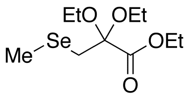 3-Methylselino-2,2-diethoxy-propanoic Acid Ethyl Ester
