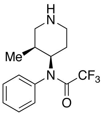 rac-cis 3-Methyl-N-phenylamino-4-piperidinamine N-Trifluroacetate