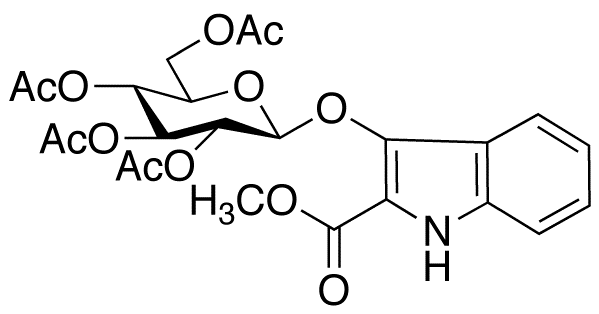Methyl-3-O-tetra-acetyl-β-glucosidoxyindole-2-carboxylate