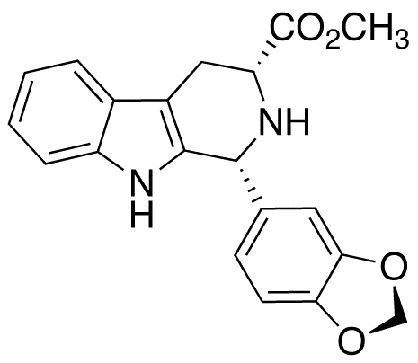 (1R,3R)-Methyl-1,2,3,4-tetrahydro-1-(3,4-methylenedioxyphenyl)-9H-pyrido[3,4-β]indole-3-carboxylate