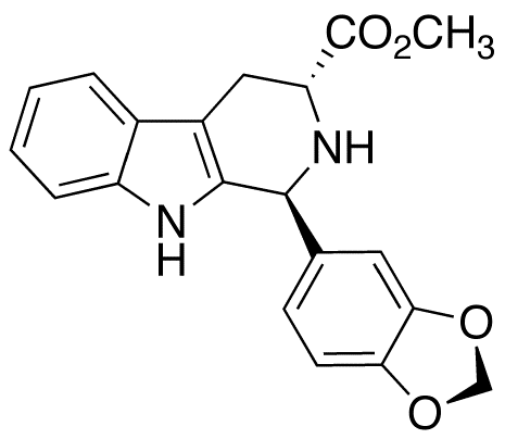 (1S,3R)-Methyl-1,2,3,4-tetrahydro-1-(3,4-methylenedioxyphenyl)-9H-pyrido[3,4-β]indole-3-carboxylate