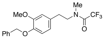 N-Methyl-N-trifluoroacetyl-4-benzyloxy-3-methoxyphenethylamine