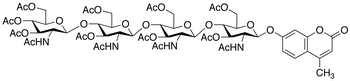 4-Methylumbelliferyl β-Chitotetraose Tridecaacetate