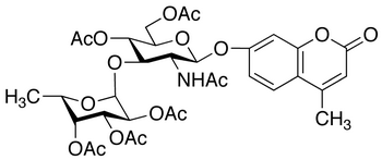 4-Methylumbelliferyl 2-Acetamido-2-deoxy-3-O-(α-L-fucopyranosyl)-β-D-glucopyranoside Pentaacetate