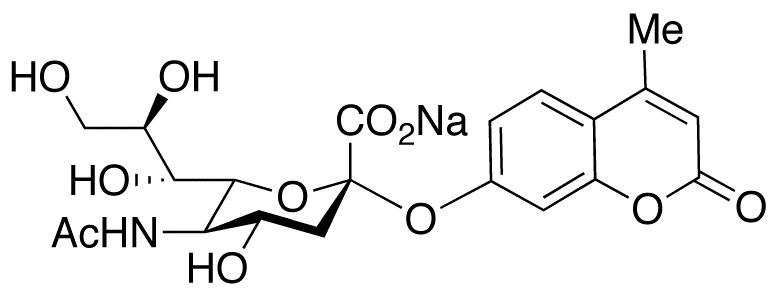2’-(4-Methylumbelliferyl)-α-D-N-acetylneuraminic Acid, Sodium Salt