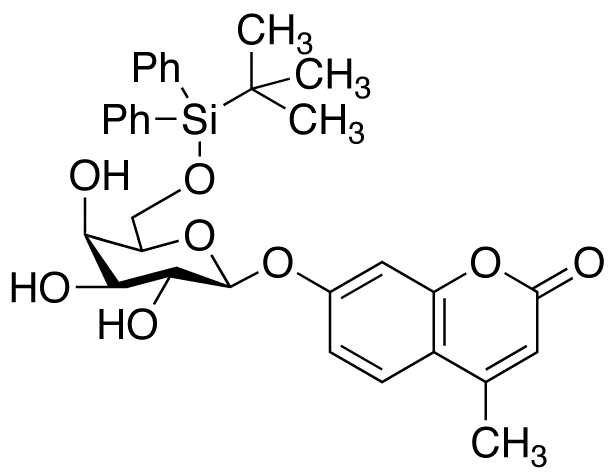 4-Methylumbelliferyl 6-O-(tert-Butyldiphenylsilyl)-β-D-galactopyranoside