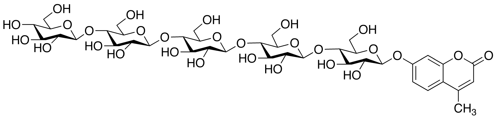 4-Methylumbelliferyl β-D-Cellopentoside