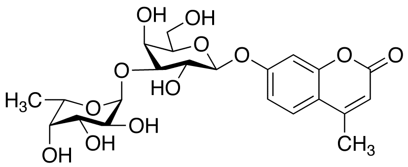 4-Methylumbelliferyl 3-O-(α-L-Fucopyranosyl)-β-D-galactopyranoside