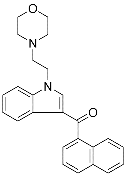 1-[2-(4-Morpholinyl)ethyl]-3-(1-naphthoyl)indoleJWH 200