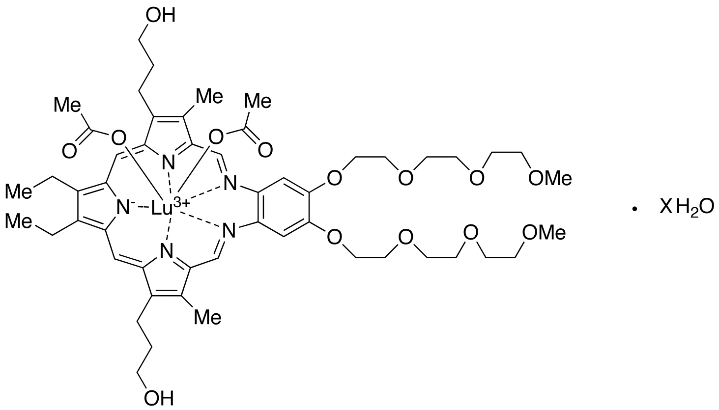 Motexafin Lutetium Hydrate