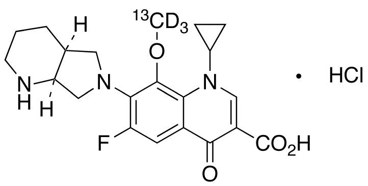 Moxifloxacin HCl-<sup>13</sup>C,d<sub>3</sub>