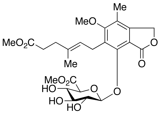 Mycophenolic Acid Methyl Ester 6-(Methyl β-D-Glucuronate)