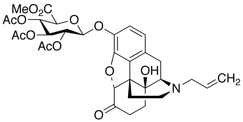 Naloxone 2,3,4-Tri-O-acetyl-β-D-glucuronic Acid Methyl Ester