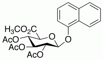1-Naphthol 2,3,4-Tri-O-acetyl-β-D-glucuronide Methyl Ester