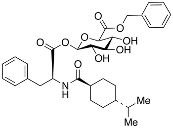 ent-Nateglinide Acyl-β-D-glucuronide Benzyl Ester