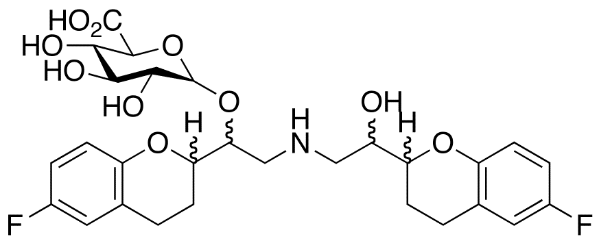 Nebivolol O-β-D-Glucuronide(Mixture of 4 Diastereomers)