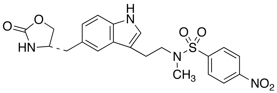 N-(4-Nitrobenzenesulfonyl) N-Desmethyl Zolmitriptan 