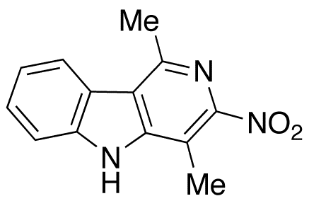 3-Nitro-1,4-dimethyl-5H-pyrido[4,3-β]indole 