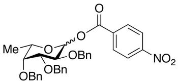 p-Nitrobenzoyl-2,3,4-tri-O-benzyl-α,β-L-fucopyranose