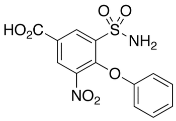 3-Nitro-4-phenoxy-5-sulfamoylbenzoic acid