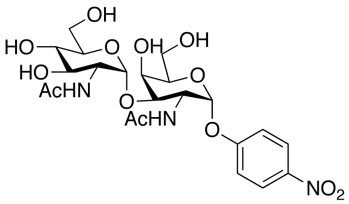 4-Nitrophenyl 2-Acetamido-3-O-(2-acetamido-2-deoxy-α-D-glucopyranosyl)-2-deoxy-α-D-galactopyranoside