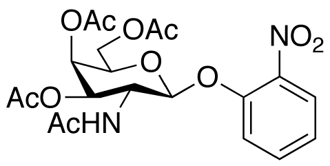 o-Nitrophenyl 2-Acetamido-2-deoxy-3,4,6-tri-O-acetyl-β-D-galactopyranoside