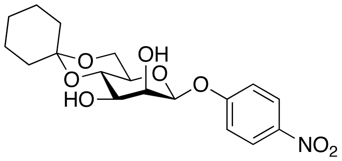 p-Nitrophenyl 4,6-Cyclohexylidene-β-D-mannopyranoside
