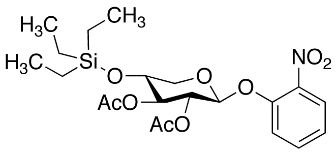 2’-Nitrophenyl 2,3-Di-O-acetyl-4-O-triethylsilyl-β-D-xylopyranoside