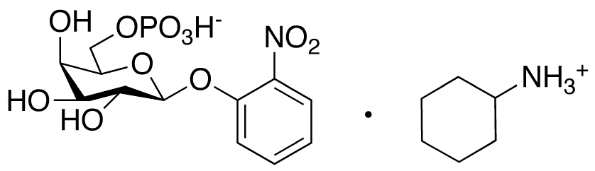 o-Nitrophenyl β-D-Galactopyranoside-6-phosphate Cyclohexylammonium Salt