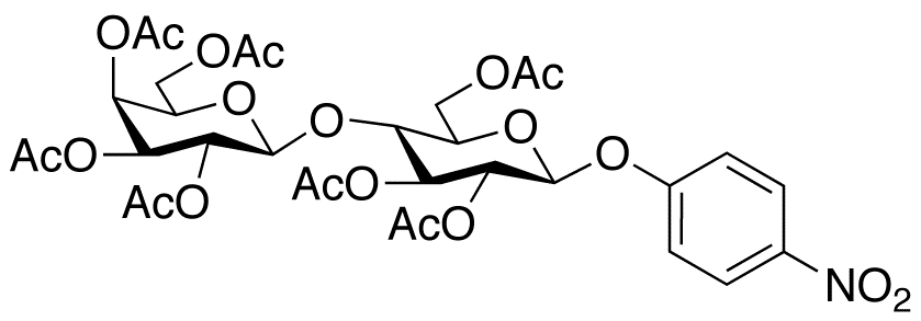 p-Nitrophenyl β-D-Lactopyranoside Heptaacetate