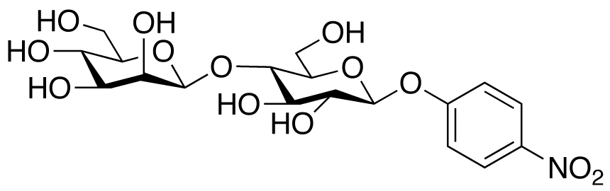 p-Nitrophenyl 4-O-β-D-Mannopyranosyl-β-D-glucopyranoside