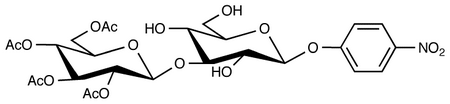 4-Nitrophenyl 3-O-(2,3,4,6-Tetra-O-acetyl-β-D-glucopyranosyl)-β-D-glucopyranoside 