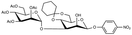 p-Nitrophenyl 3-O-(2,3,4,6-Tetra-O-acetyl-α-D-mannopyranosyl)-4,6-O-cyclohexylidene-β-D-mannopyranoside