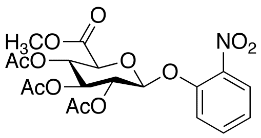 2-Nitrophenyl 2,3,4-Tri-O-acetyl-β-D-glucuronide Methyl Ester