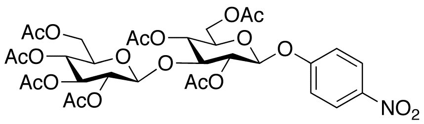 4-Nitrophenyl 2,4,6-Tri-O-acetyl-3-O-(2,3,4,6-tetra-O-acetyl -β-D-glucopyranosyl)-β-D-glucopyranoside