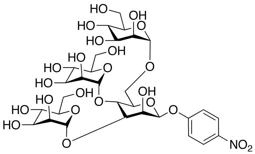 p-Nitrophenyl 3,4,6-Tri-O-(α-D-mannopyranosyl)-β-D-mannopyranoside