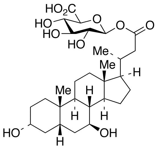 24-Nor Ursodeoxycholic Acid Acyl-β-D-glucuronide