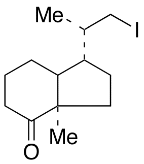 (1R,1’S)-Octahydro-1-(2’-iodo-1’-methylethyl)-7a-methyl-inden-4-one