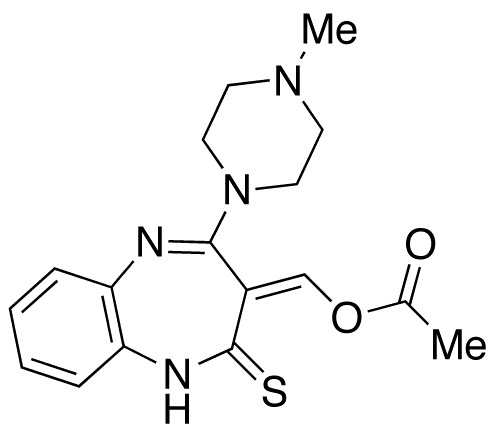 Olanzapine Thioacetoxymethylidene Impurity