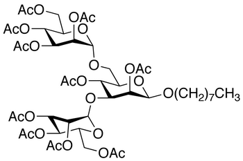 n-Octyl-2,4-O-diacetyl 3,6-Di-O-(2,3,4,6-O-tetraacetyl-α-D-mannopyranosyl)-β-D-mannopyranoside