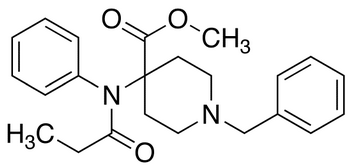 4-[(1-Oxopropyl)phenylamino]-1-benzyl-4-piperidinecarboxylic Acid Methyl Ester