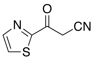 β-Oxo-2-thiazolepropanenitrile