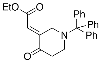 (2E)-2-[4-Oxo-1-trityl-3-piperidinylidene]acetic Acid Ethyl Ester