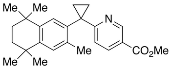 6-[(3,5,5,8,8-Pentamethyl-5,6,7,8-tetrahydronaphthalen-2-yl)cyclopropyl]nicotinic Acid Methyl Ester