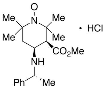 (3S,4S)-4-[(1R)-Phenylethylamino-3-methoxycarbonyl]-2,2,6,6-tetramethylpiperidine-1-oxyl HCl