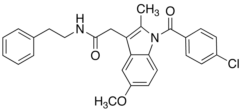 N-(2-Phenylethyl)indomethacin Amide