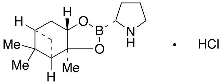 (1R,2R,3S,5R)-Pinanediol Pyrrolidine-2R-boronate HCl